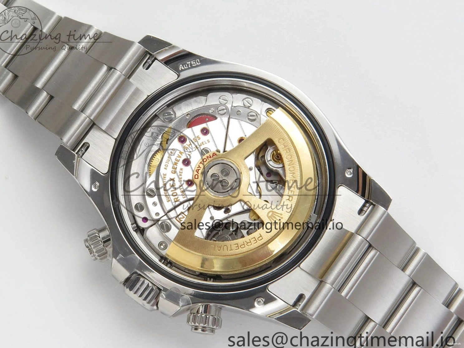 Dial 1:1 Daytona Bracelet Custom on Edition SS PPM4132 904L Le 126529 Modded Best  White Mans CLEAN Custom 0119